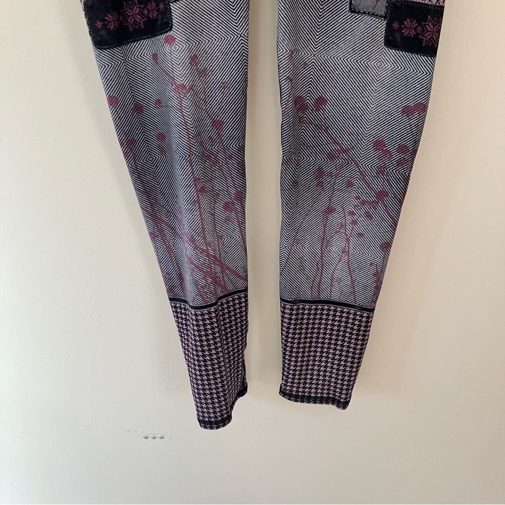 Niyama Sol Leggings Womens Sz. L Amelia Rose Ankle Yoga Active Athleisure - Picture 4 of 7